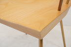 BassamFellows Spindle Chair Eiche Messing - Designklassiker