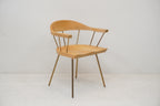 BassamFellows Spindle Chair Eiche Messing - Designklassiker