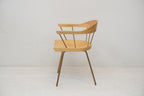BassamFellows Spindle Chair Eiche Messing - Designklassiker