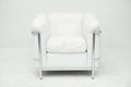 Cassina LC2 Sessel Le Corbusier Leder weiss