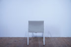 Cassina Eve Designklassiker Esszimmerstuhl Leder elfenbein