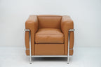 Cassina LC2 Sessel Le Corbusier Leder cognac