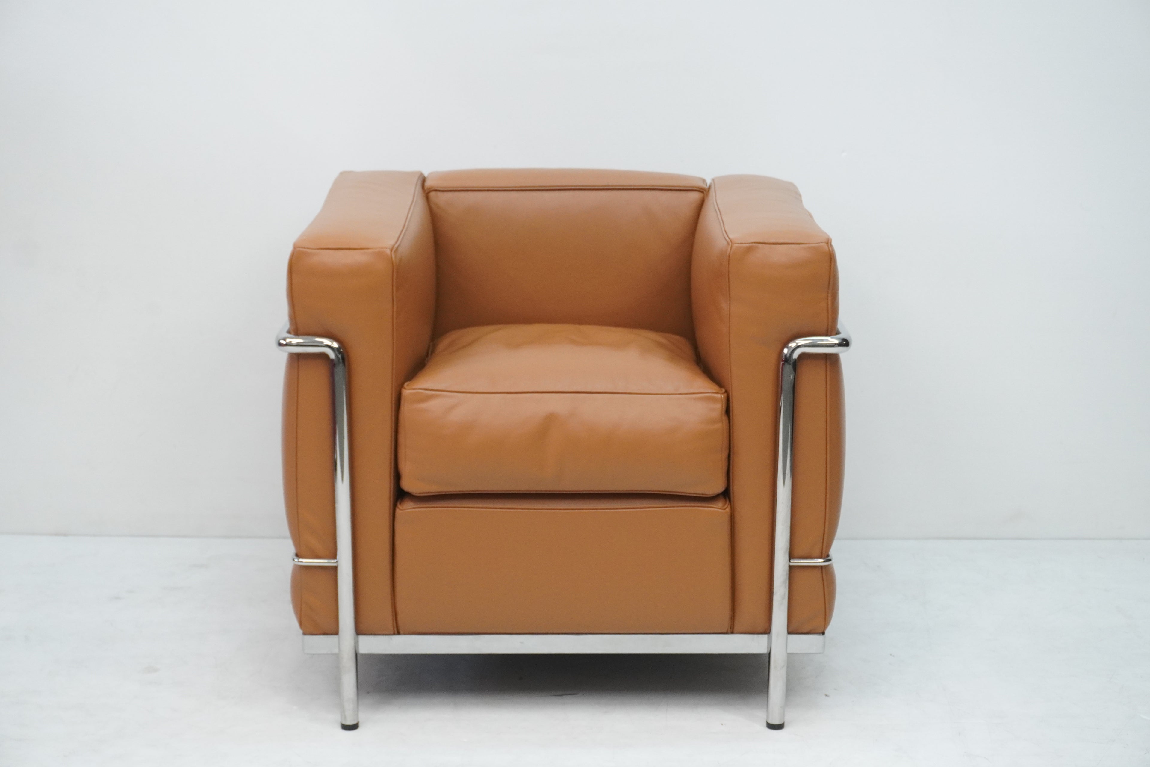 Cassina LC2 Sessel Le Corbusier Leder cognac