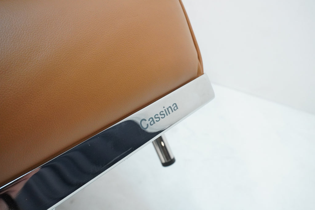 Cassina LC2 Sessel Le Corbusier Leder cognac