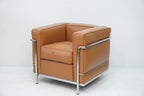 Cassina LC2 Sessel Le Corbusier Leder cognac