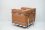 Cassina LC2 Sessel Le Corbusier Leder cognac