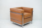 Cassina LC2 Sessel Le Corbusier Leder cognac
