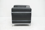 Cassina LC2 Sessel Le Corbusier Leder schwarz