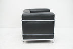 Cassina LC2 Sessel Le Corbusier Leder schwarz
