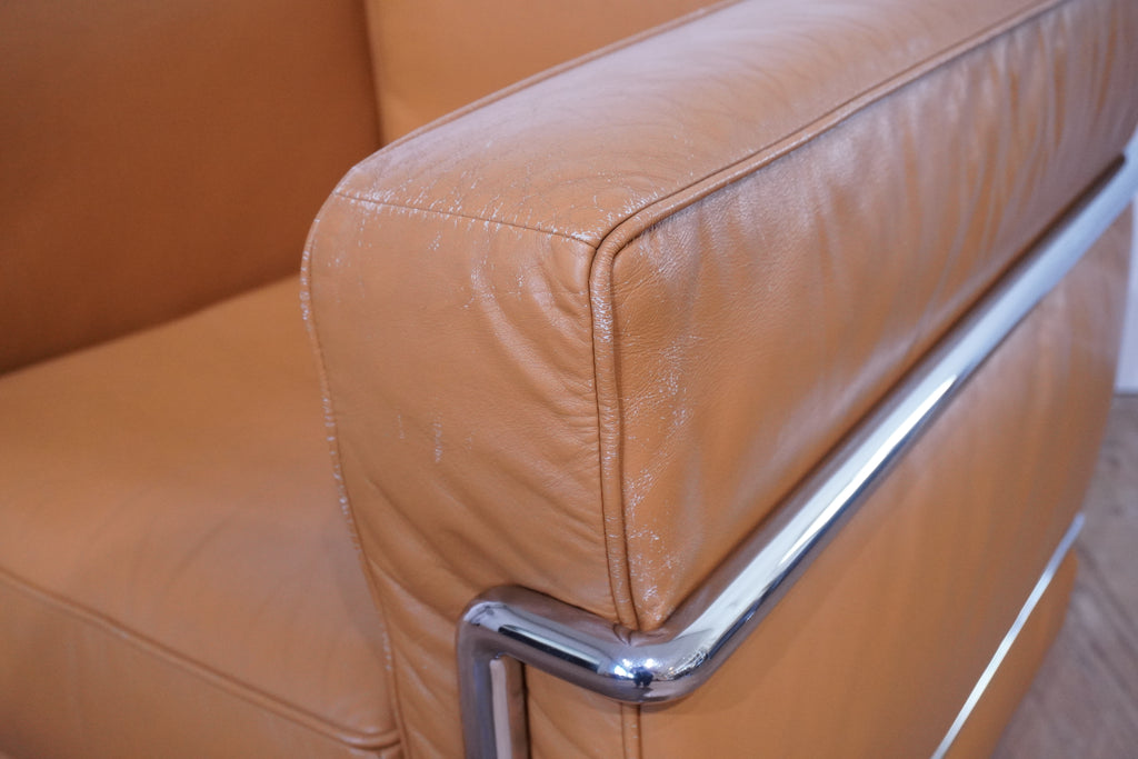 Cassina LC2 Sessel Le Corbusier Leder cognac