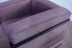 Cassina LC2 Sessel Le Corbusier Leder Stoff braun
