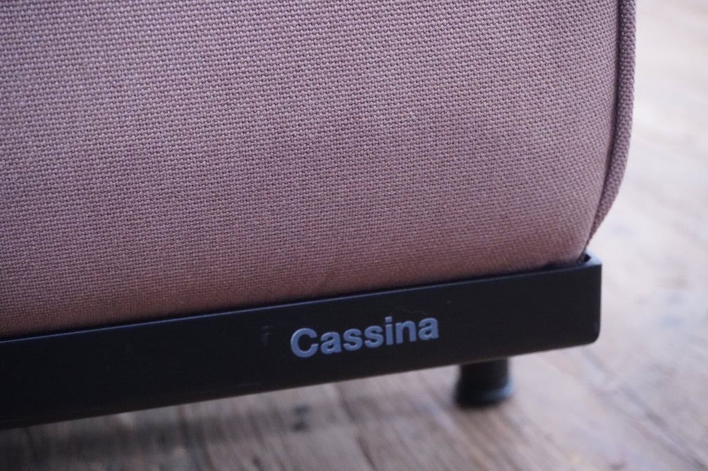 Cassina LC2 Sessel Le Corbusier Leder Stoff braun