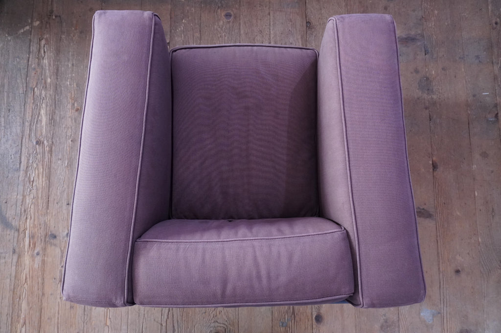 Cassina LC2 Sessel Le Corbusier Leder Stoff braun