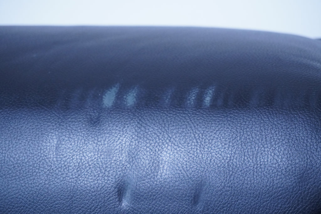 Cassina LC3 2er Sofa Kissensatz Original Daunen Leder schwarz