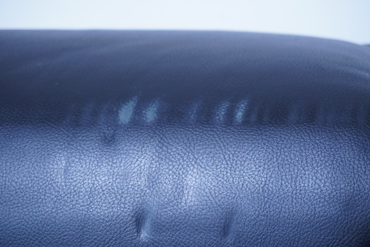 Cassina LC3 2er Sofa Kissensatz Original Daunen Leder schwarz