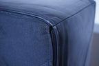 Cassina LC3 2er Sofa Kissensatz Original Schaumstoff Leder schwarz