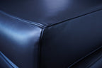 Cassina LC3 2er Sofa Kissensatz Original Schaumstoff Leder schwarz