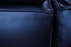 Cassina LC3 2er Sofa Kissensatz Original Schaumstoff Leder schwarz
