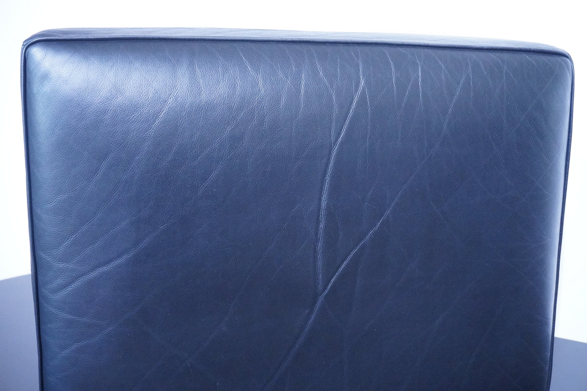 Cassina LC3 2er Sofa Kissensatz Original Schaumstoff Leder schwarz