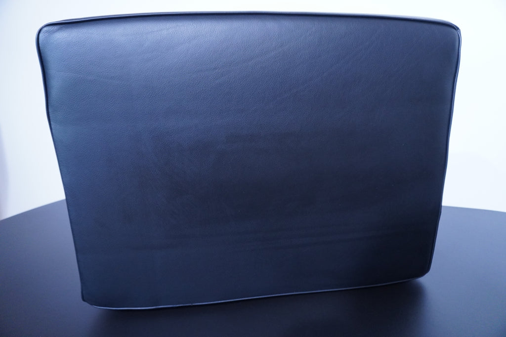 Cassina LC3 2er Sofa Kissensatz Original Schaumstoff Leder schwarz