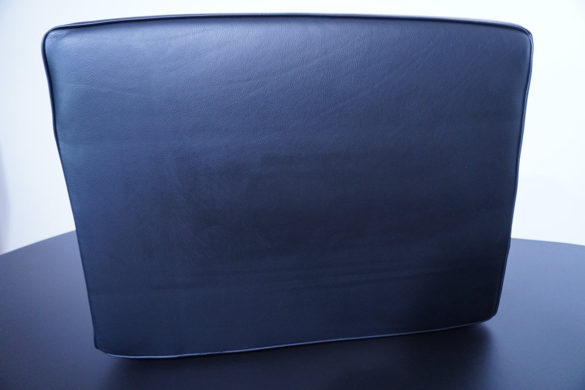 Cassina LC3 2er Sofa Kissensatz Original Schaumstoff Leder schwarz