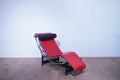 Cassina LC4 Liege Le Corbusier Leder rot