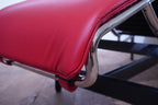 Cassina LC4 Liege Le Corbusier Leder rot