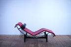 Cassina LC4 Liege Le Corbusier Leder rot