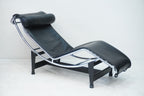 Cassina LC4 Liege Le Corbusier Leder schwarz