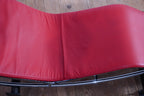 Cassina LC4 Liege Le Corbusier Leder rot