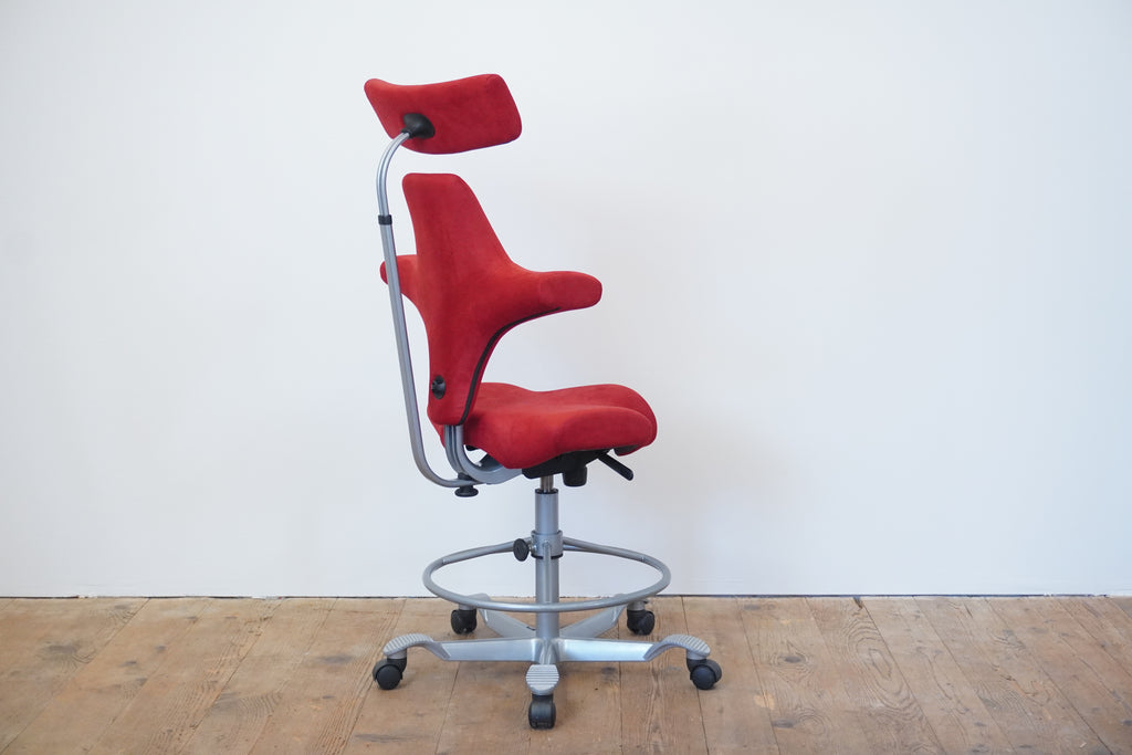 HAG Capisco 8107 Microfaser rot