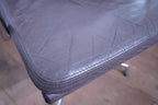 Vitra Soft Pad EA207 Leder beige Vintage 4er Set