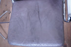Vitra Soft Pad EA207 Leder beige Vintage 4er Set