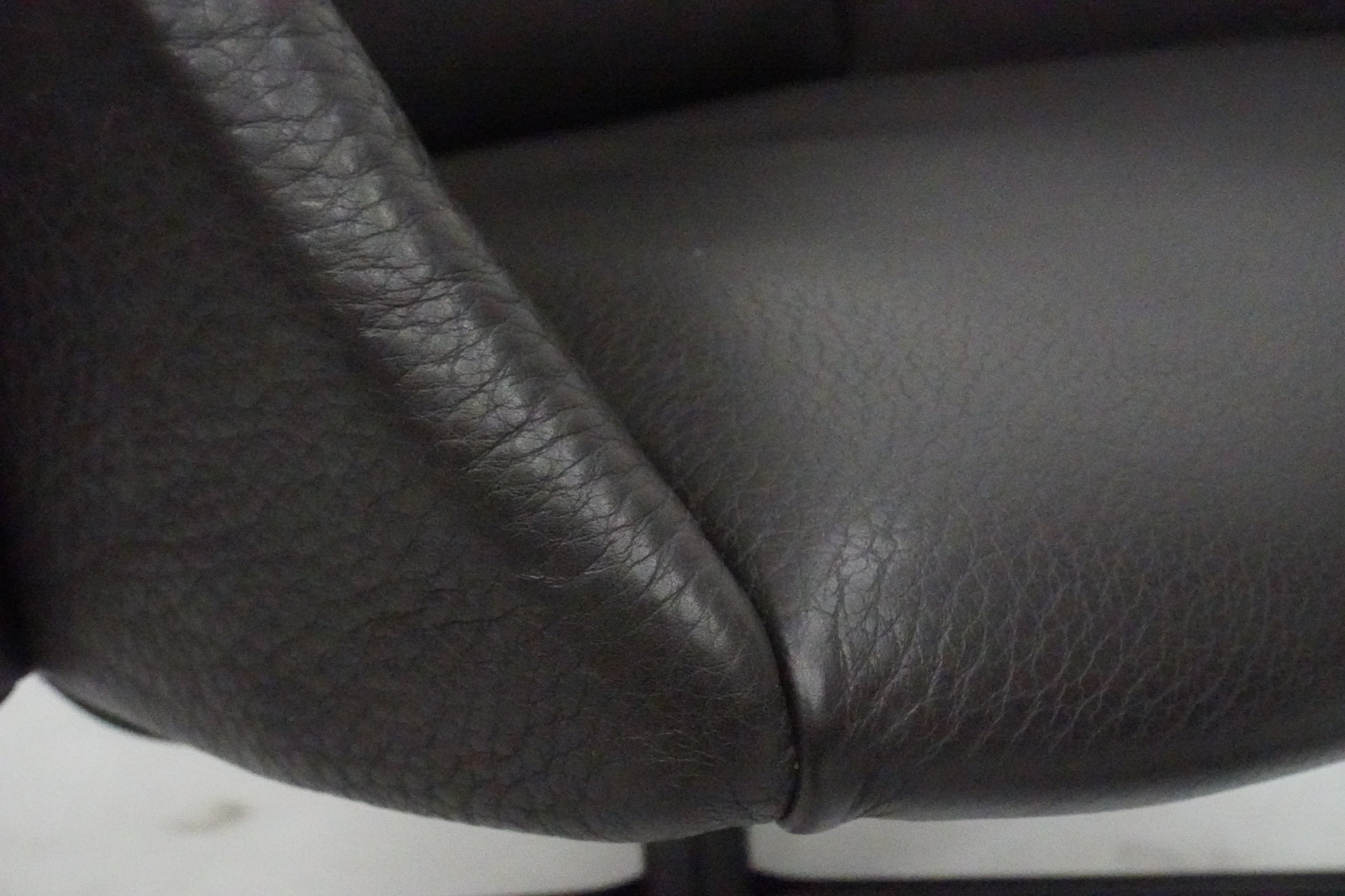 De Sede DS-343 Sessel & Ottoman Leder braun