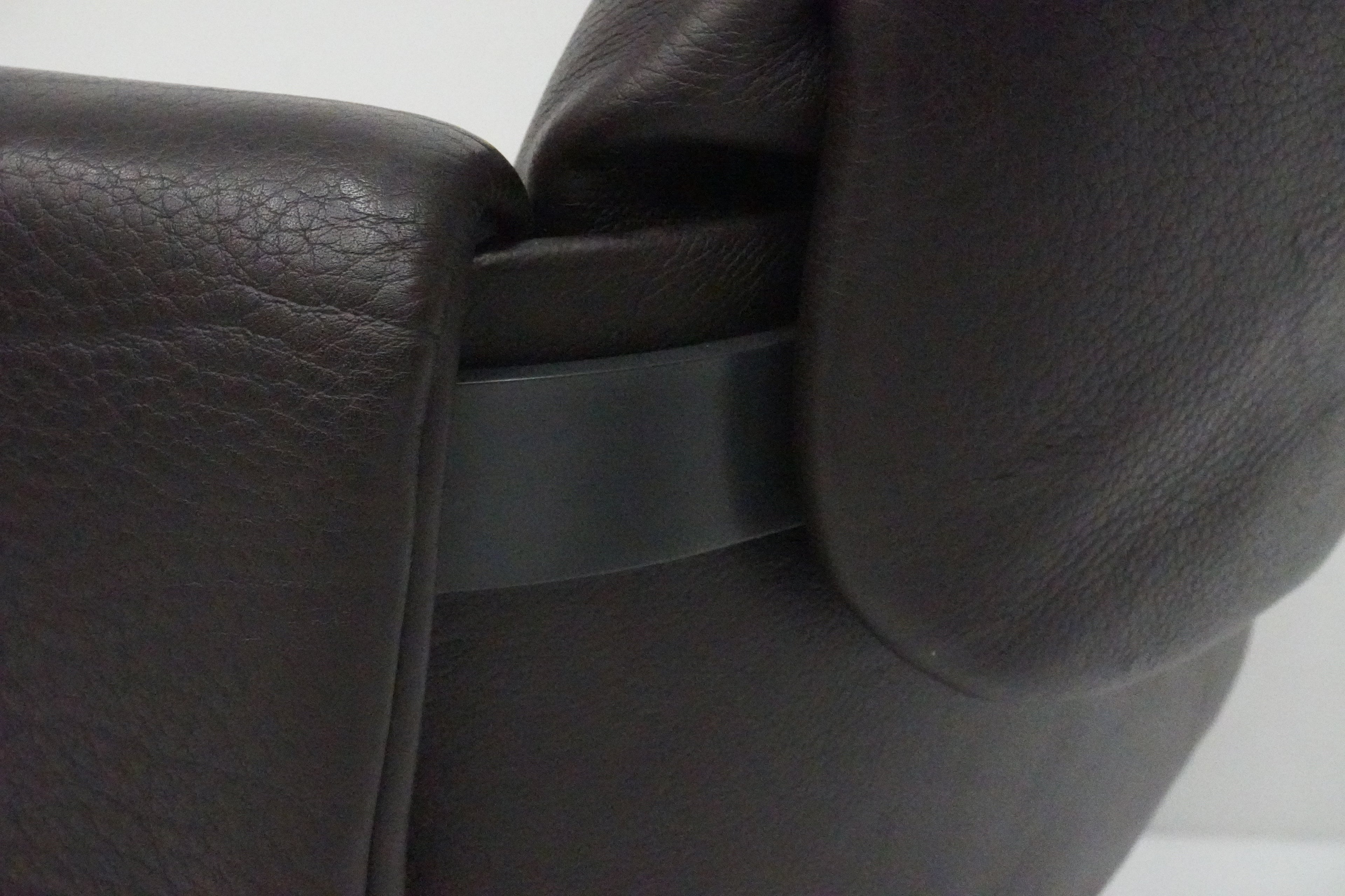 De Sede DS-343 Sessel & Ottoman Leder braun