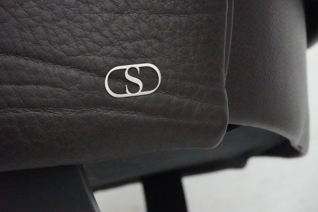 De Sede DS-343 Sessel & Ottoman Leder braun