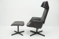 De Sede DS-343 Sessel & Ottoman Leder braun