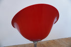 Drehstuhl Ero S by Kartell rot drehbar