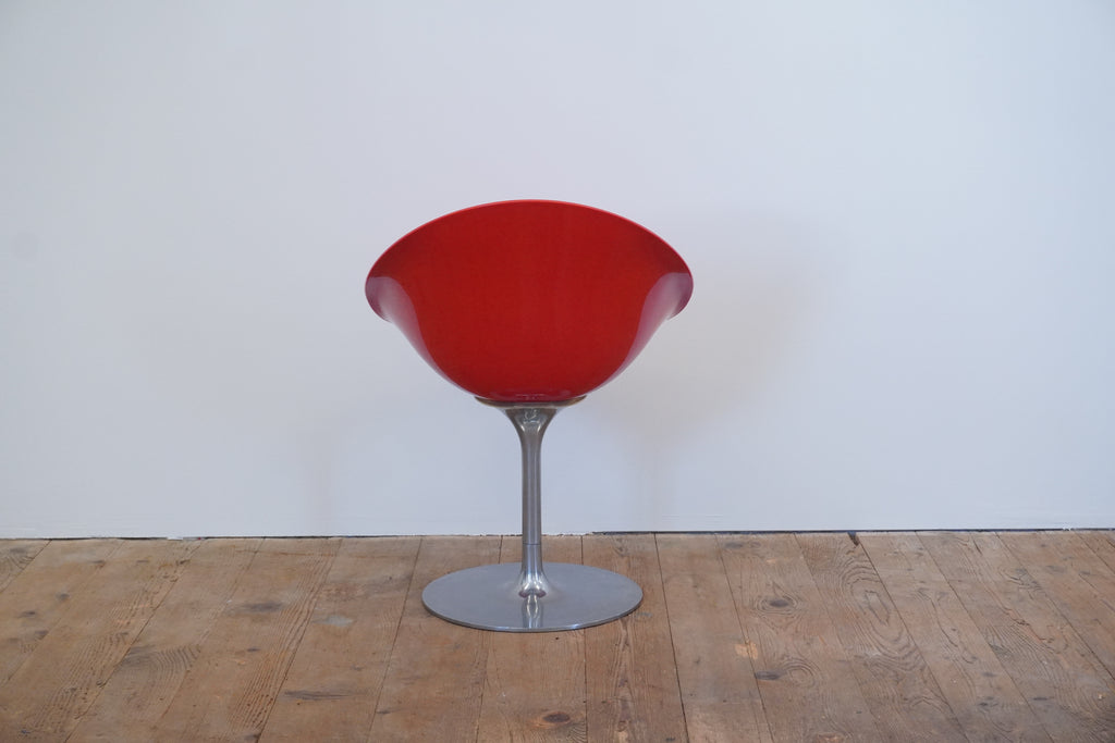 Drehstuhl Ero S by Kartell rot drehbar