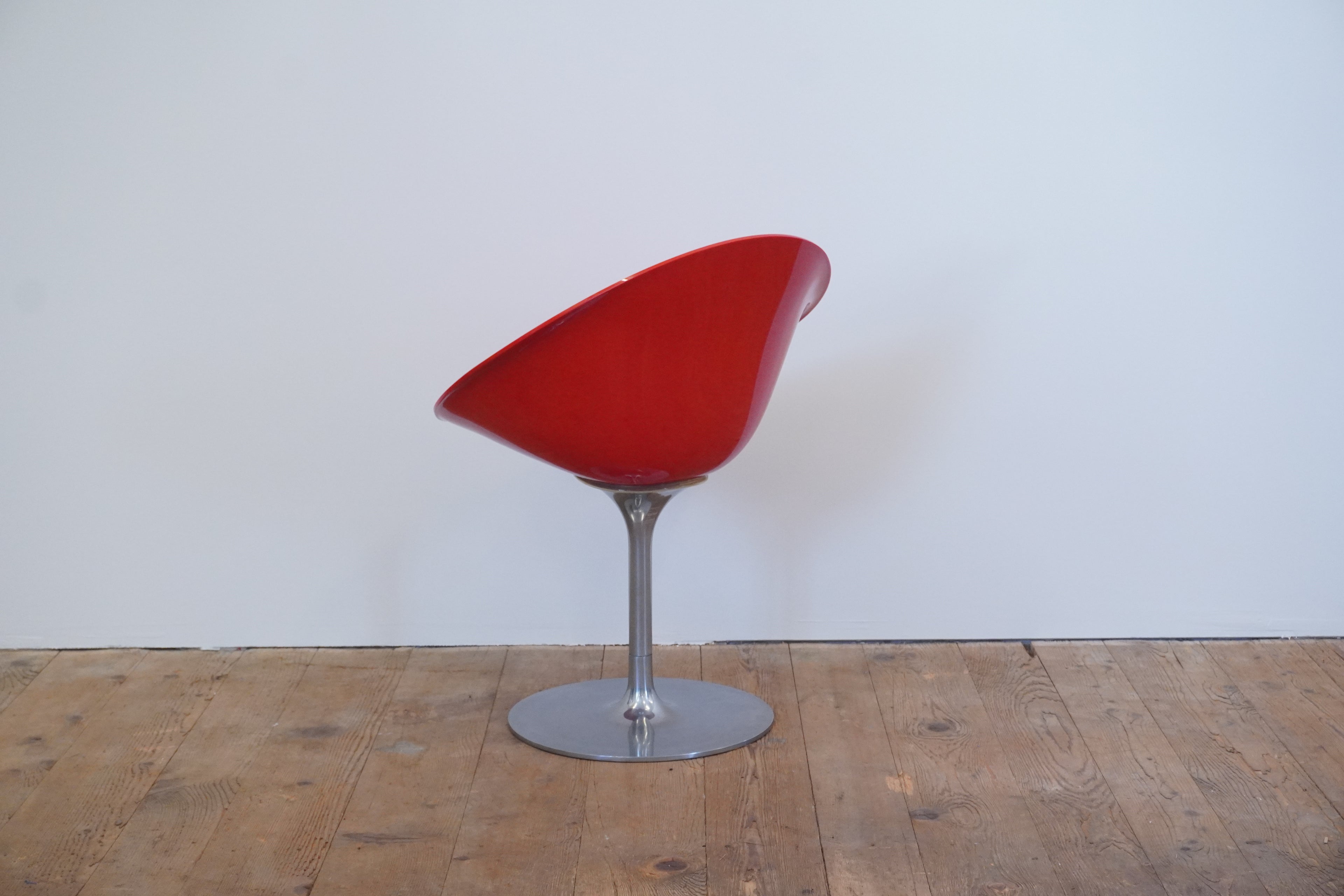 Drehstuhl Ero S by Kartell rot drehbar