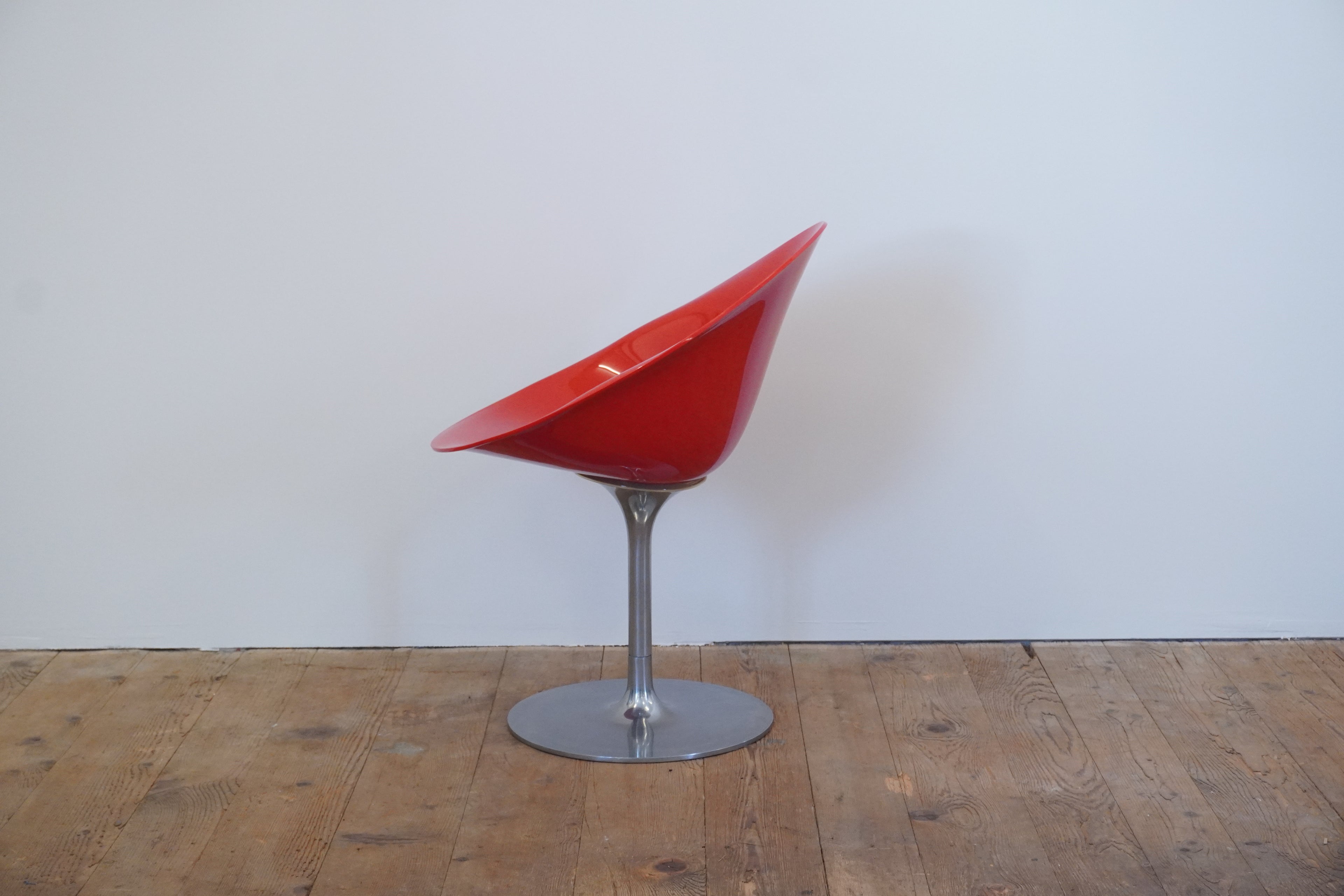 Drehstuhl Ero S by Kartell rot drehbar