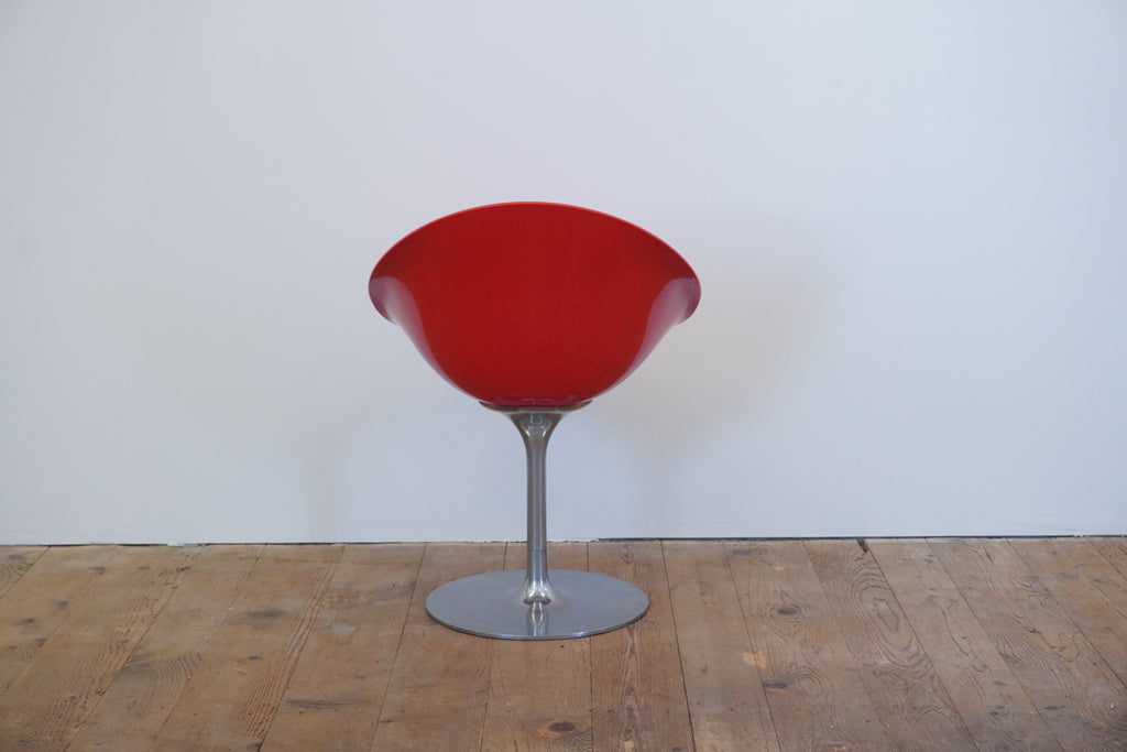 Drehstuhl Ero S by Kartell rot drehbar
