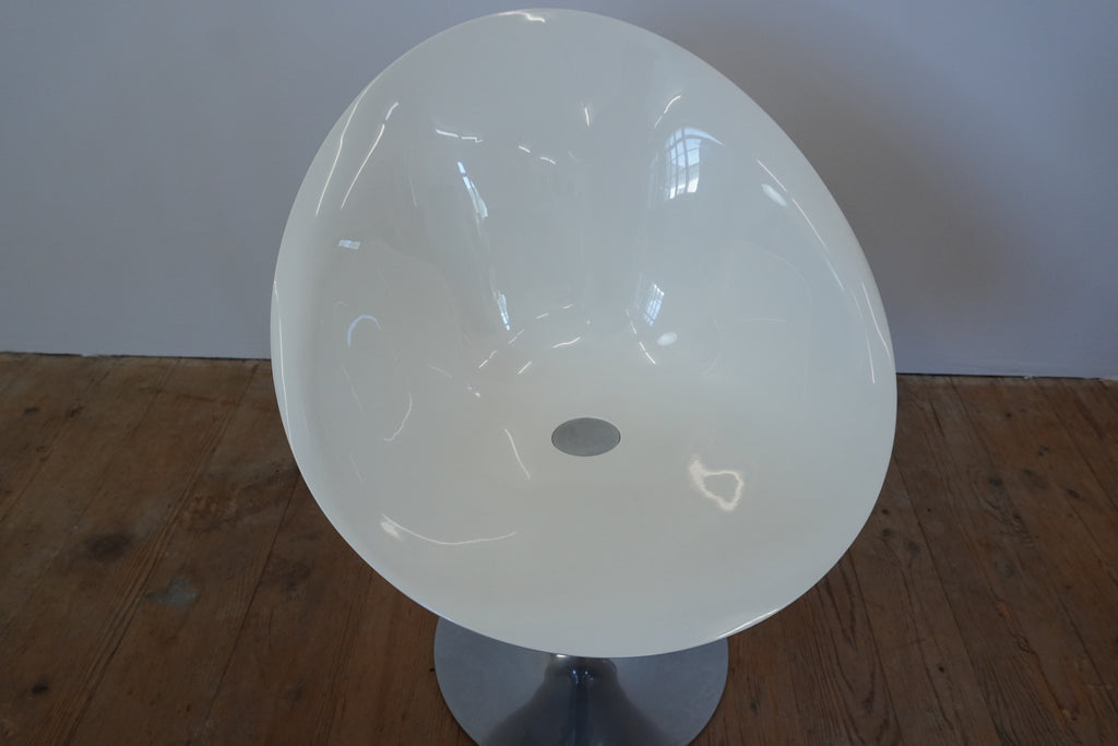 Drehstuhl Ero S by Kartell weiss drehbar