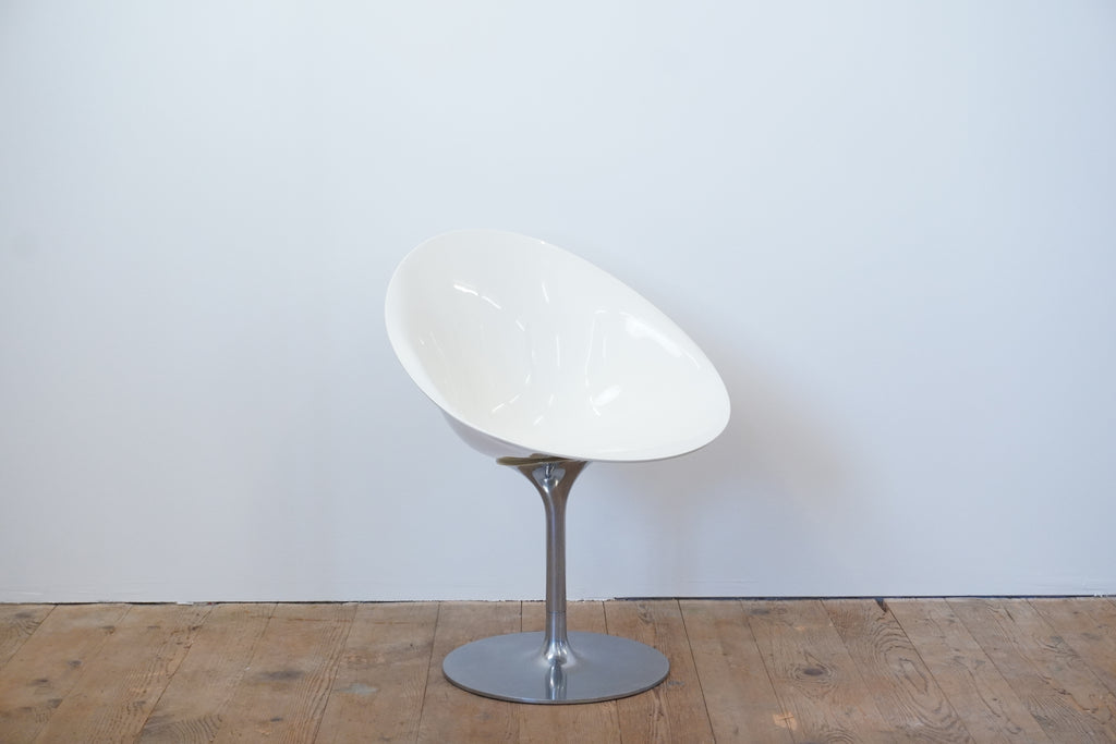 Drehstuhl Ero S by Kartell weiss drehbar