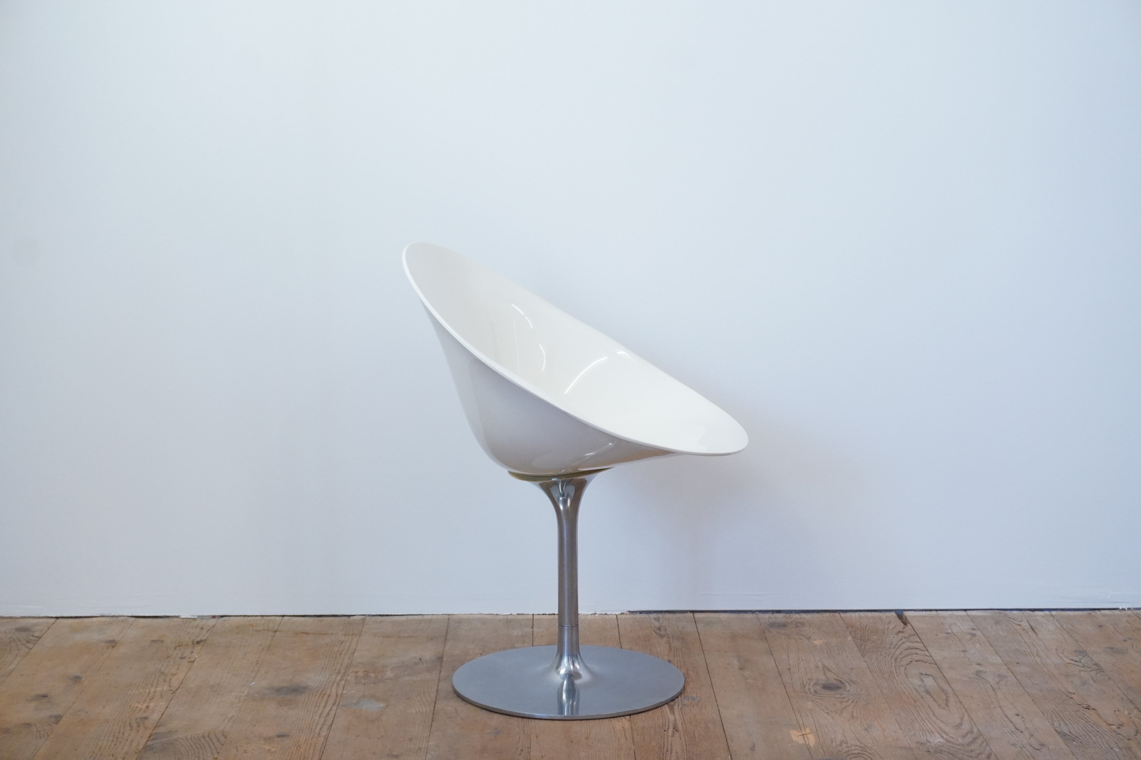 Drehstuhl Ero S by Kartell weiss drehbar