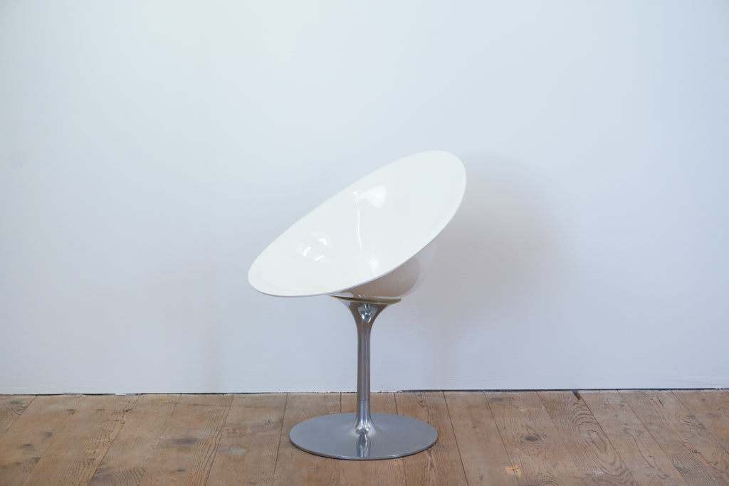 Drehstuhl Ero S by Kartell weiss drehbar
