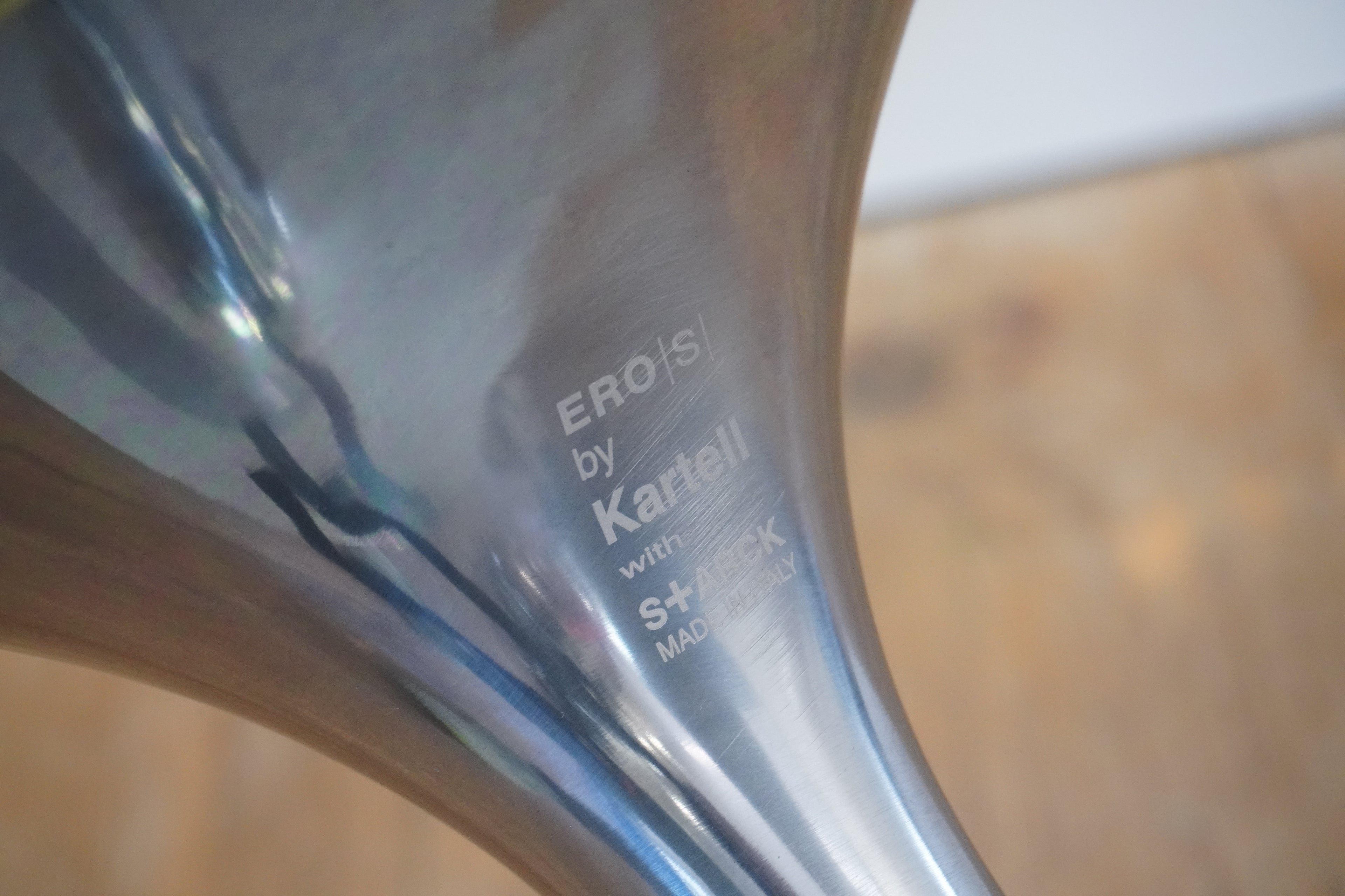 Drehstuhl Ero S by Kartell weiss drehbar