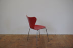 Fritz Hansen Serie 7 rot 3107 Arne Jacobsen