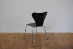 Fritz Hansen Serie 7 schwarz 3107 Arne Jacobsen