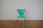 Fritz Hansen Serie 7 türkis 3107 Arne Jacobsen